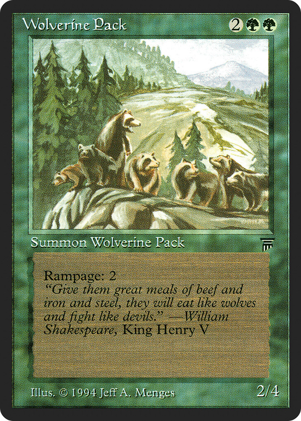 Wolverine Pack (leg)