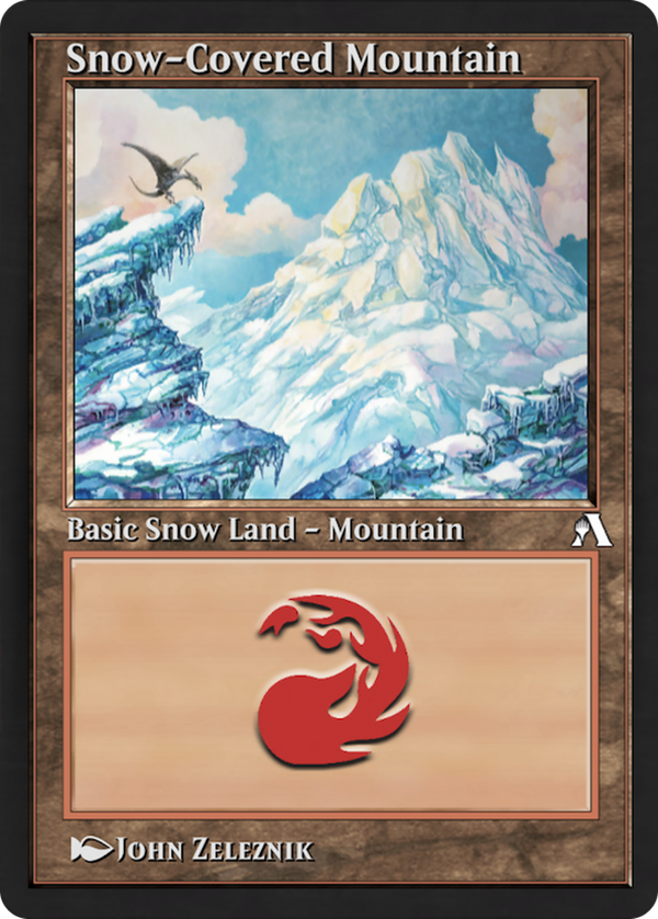 Snow-Covered Mountain (ana)