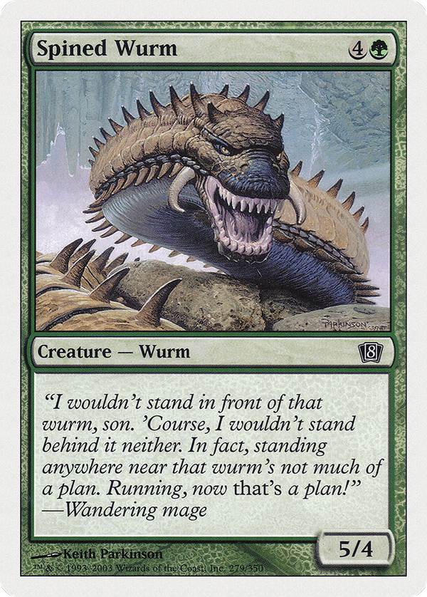 Spined Wurm (8ed)