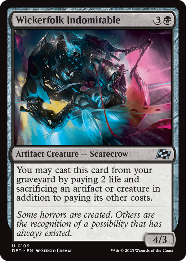 Wickerfolk Indomitable (dft)