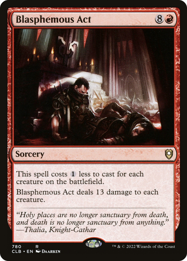 Blasphemous Act (clb)