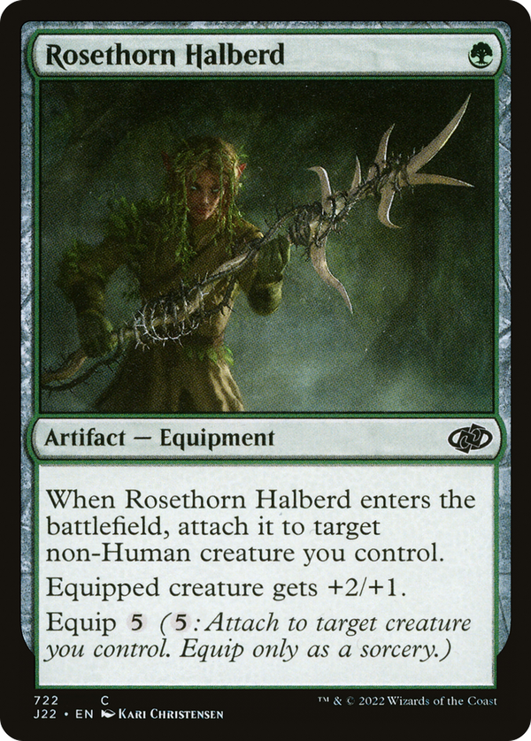 Rosethorn Halberd (j22)