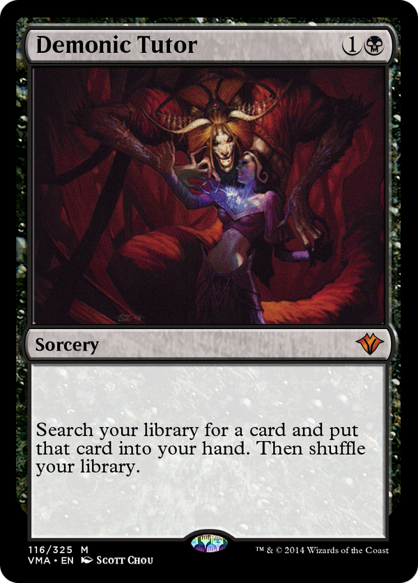 Demonic Tutor (vma)