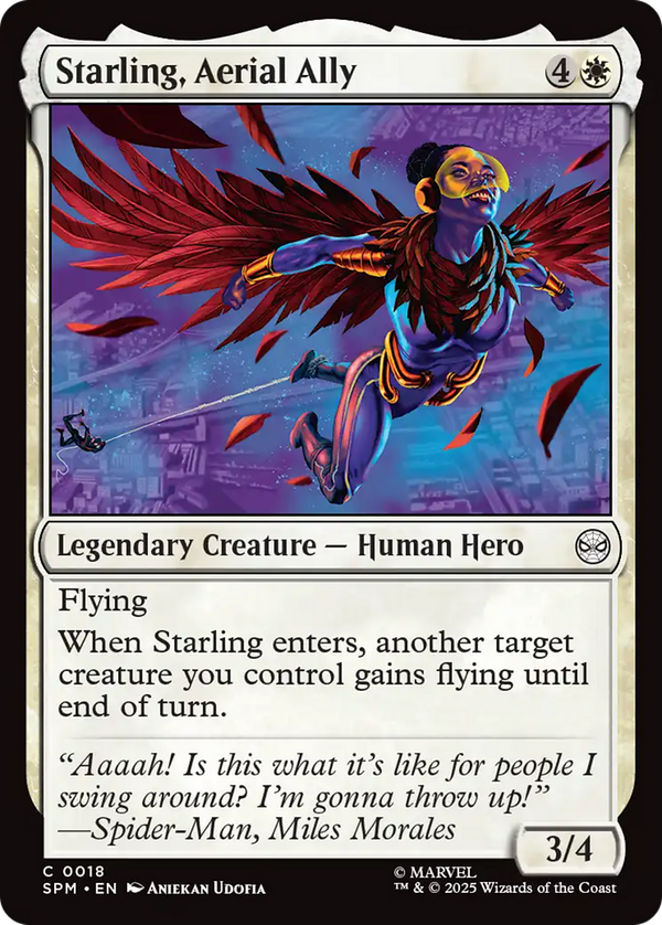 Starling, Aerial Ally (spm)