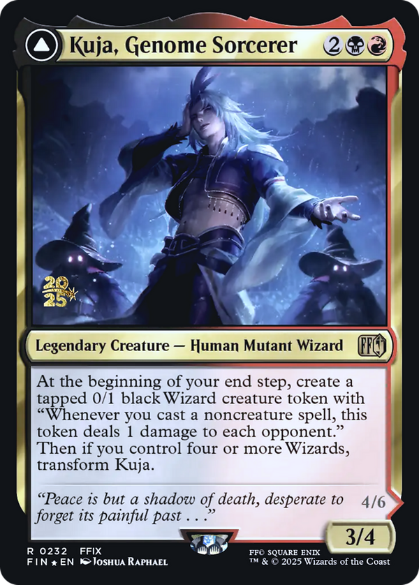 Kuja, Genome Sorcerer // Trance Kuja, Fate Defied (pfin)