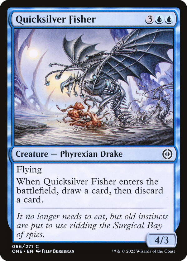 Quicksilver Fisher (one)