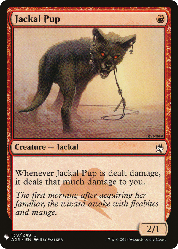 Jackal Pup (plst)