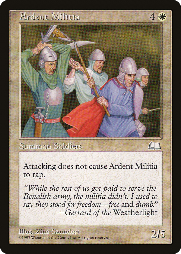 Ardent Militia (wth)