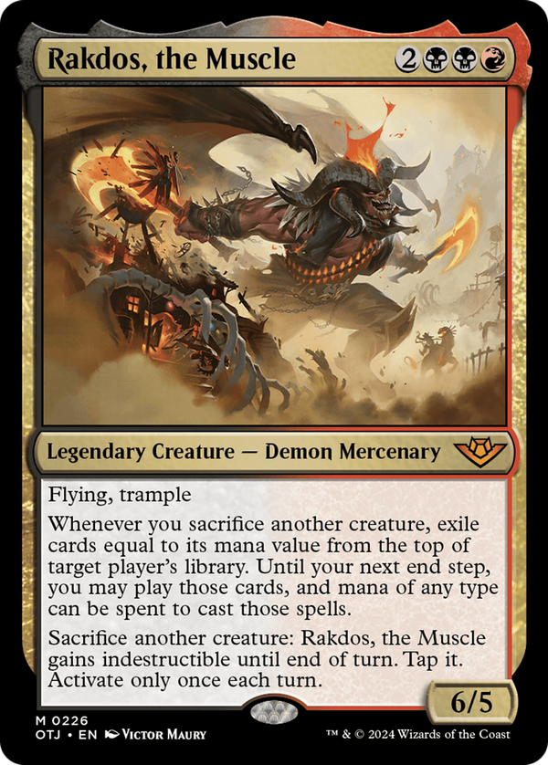 Rakdos, the Muscle (otj)