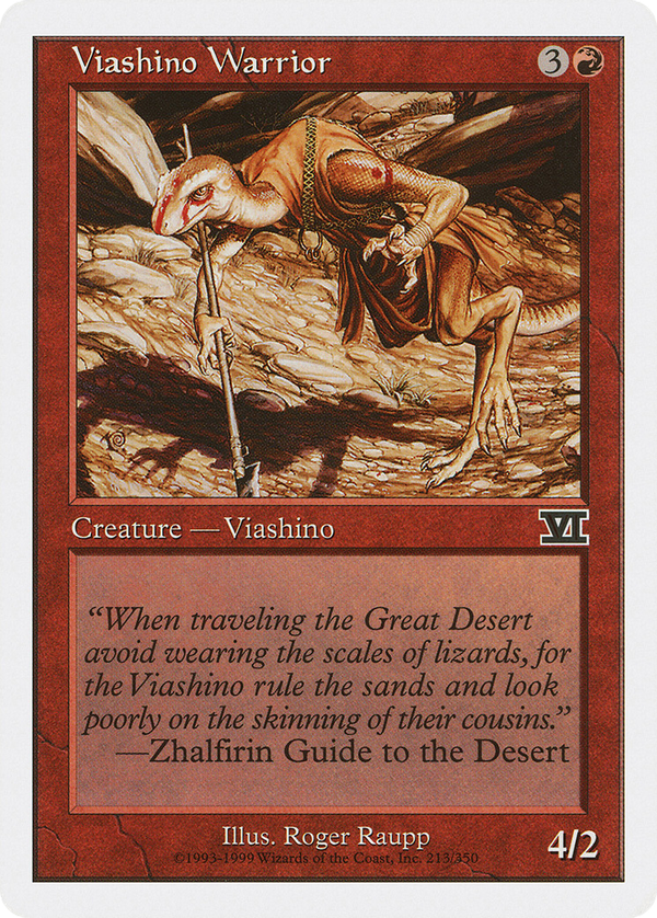 Viashino Warrior (6ed)
