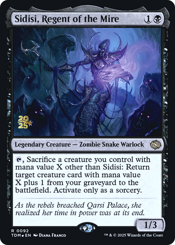 Sidisi, Regent of the Mire (ptdm)