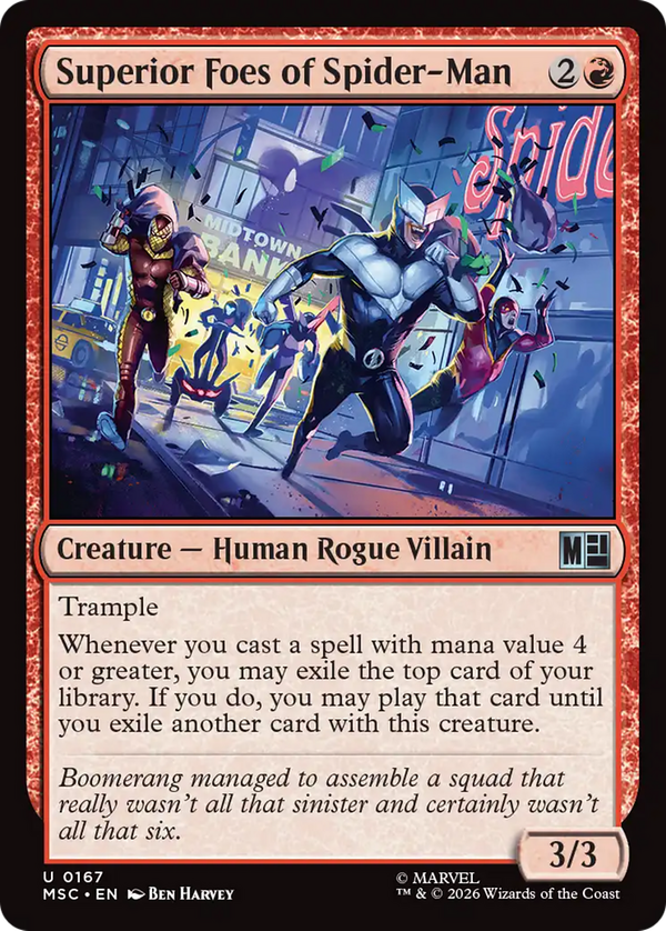 Superior Foes of Spider-Man (msc)