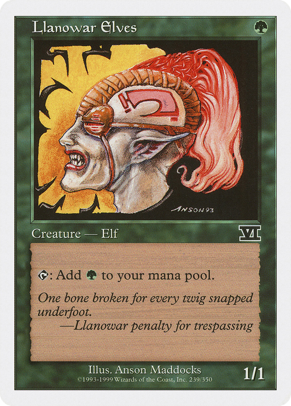 Llanowar Elves (6ed)