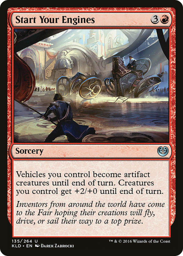 Start Your Engines (kld)