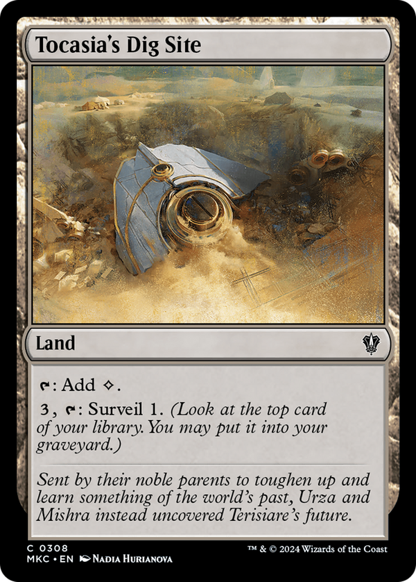 Tocasia's Dig Site (mkc)