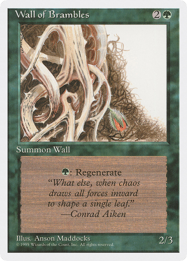 Wall of Brambles (4ed)
