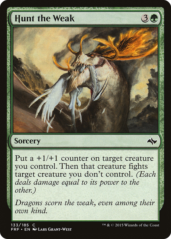 Hunt the Weak (frf)