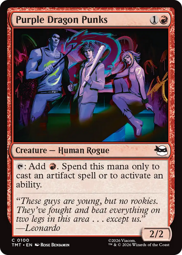 Purple Dragon Punks (tmt)