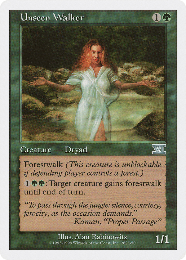 Unseen Walker (6ed)