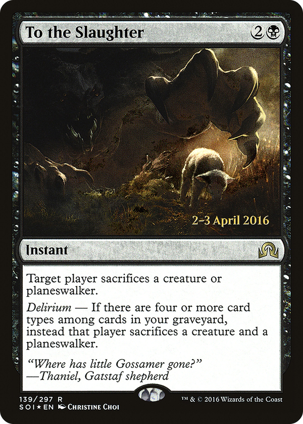 To the Slaughter (psoi)