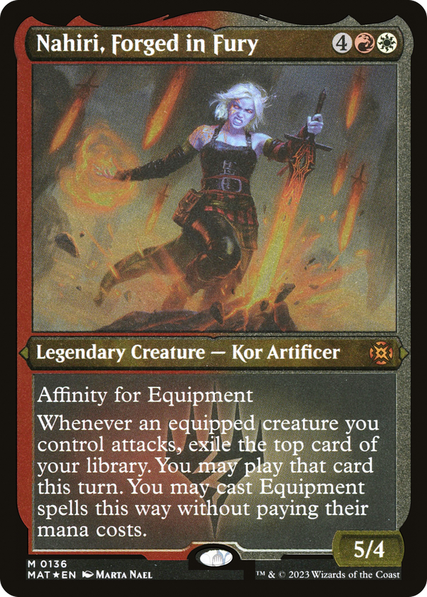 Nahiri, Forged in Fury (mat)