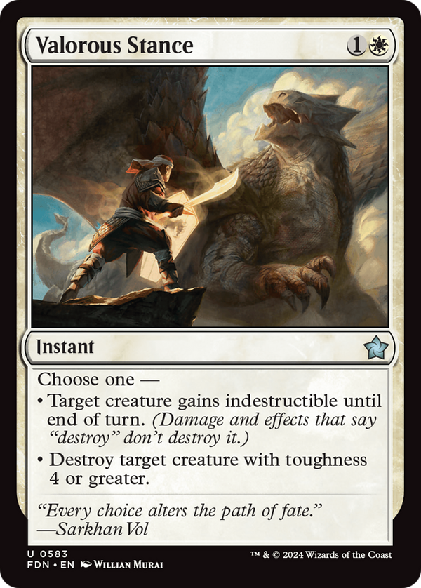 Valorous Stance (fdn)