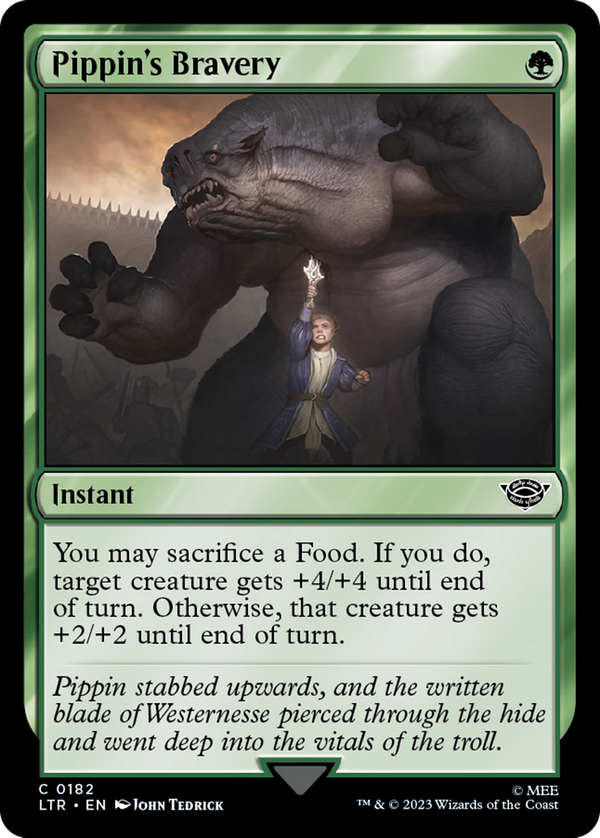 Pippin's Bravery (ltr)