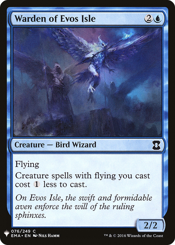 Warden of Evos Isle (plst)