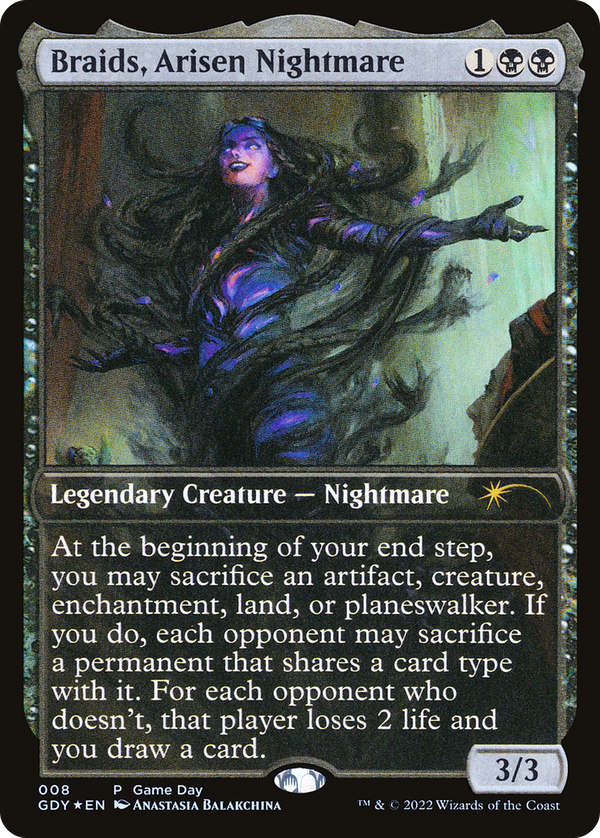 Braids, Arisen Nightmare (gdy)