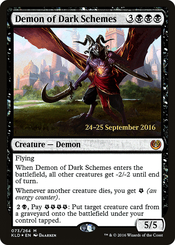 Demon of Dark Schemes (pkld)