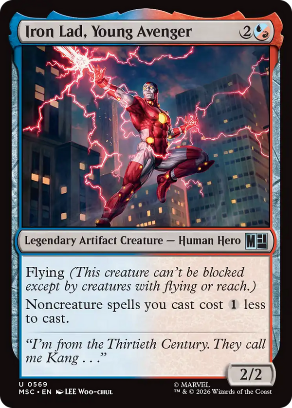 Iron Lad, Young Avenger (msc)