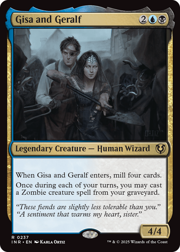 Gisa and Geralf (inr)