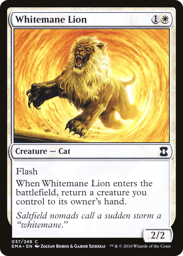 Whitemane Lion (ema)