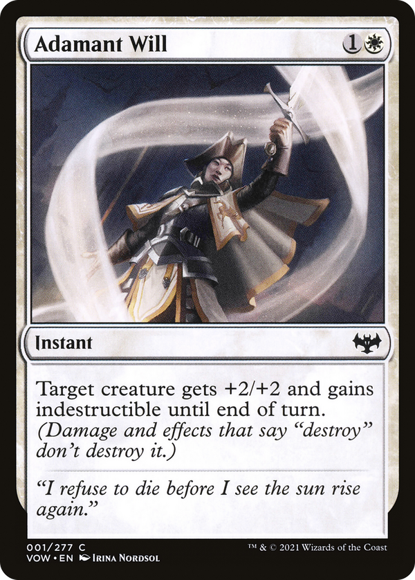 Adamant Will (vow)