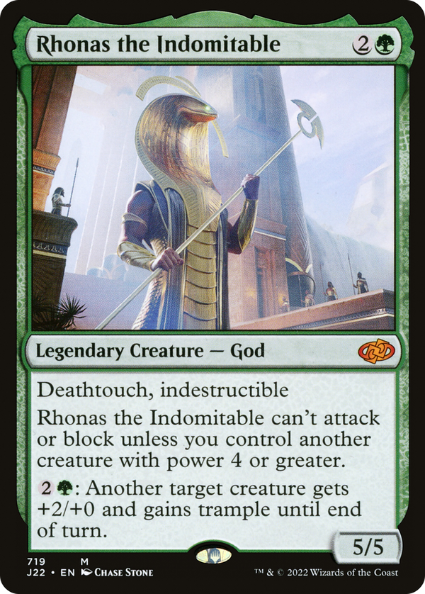 Rhonas the Indomitable (j22)