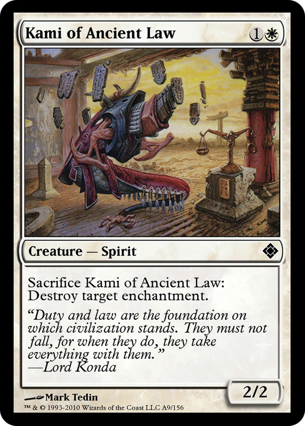 Kami of Ancient Law (td0)