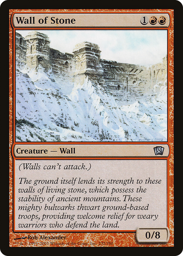Wall of Stone (8ed)