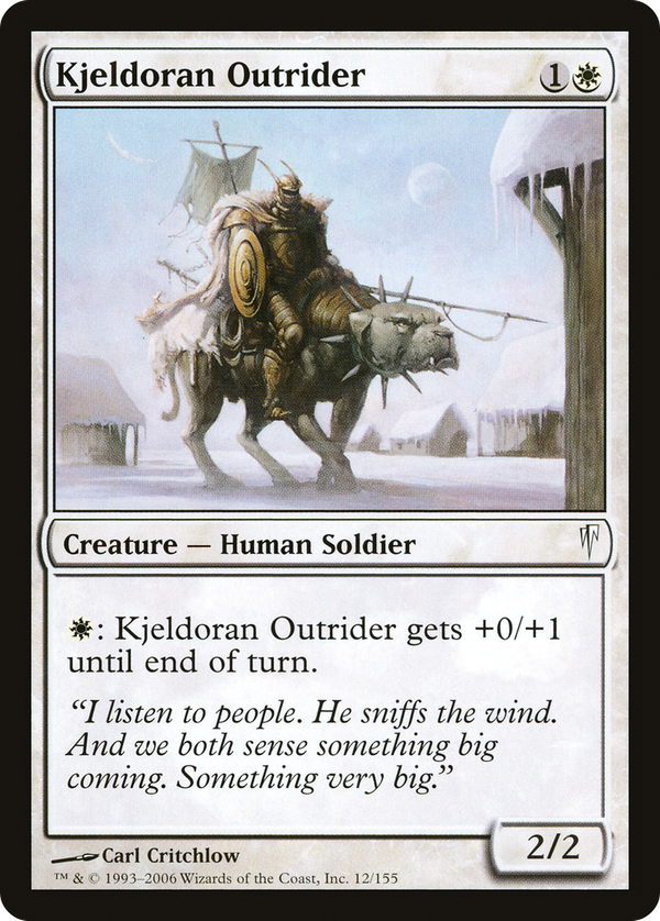Kjeldoran Outrider (csp)