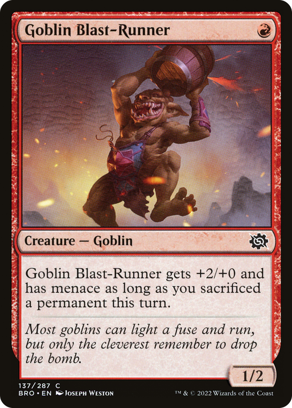 Goblin Blast-Runner (bro)