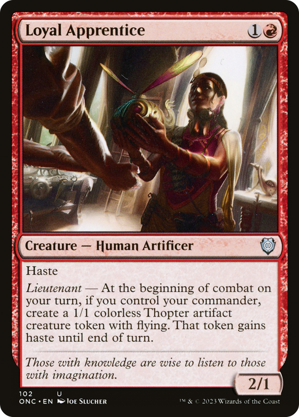 Loyal Apprentice (onc)