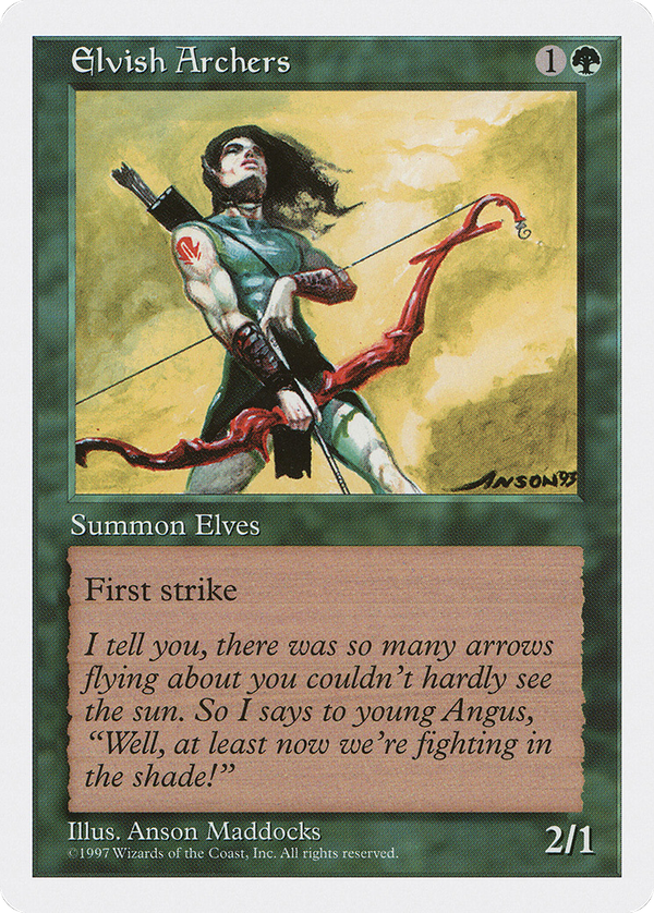 Elvish Archers (5ed)