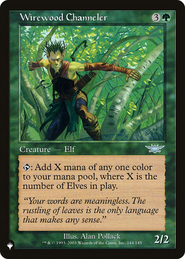 Wirewood Channeler (plst)