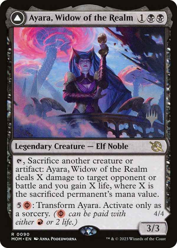 Ayara, Widow of the Realm // Ayara, Furnace Queen (pmom)