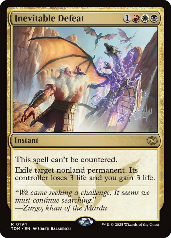 Inevitable Defeat (ptdm)