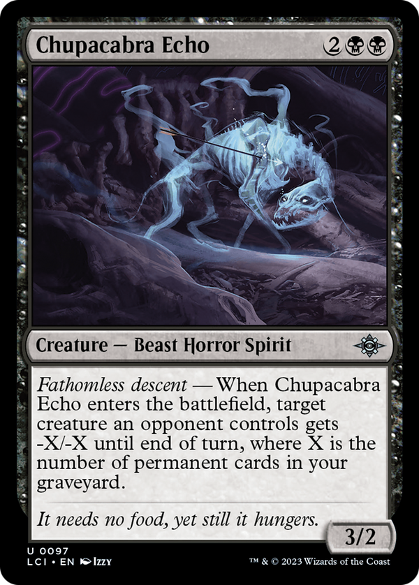 Chupacabra Echo (lci)