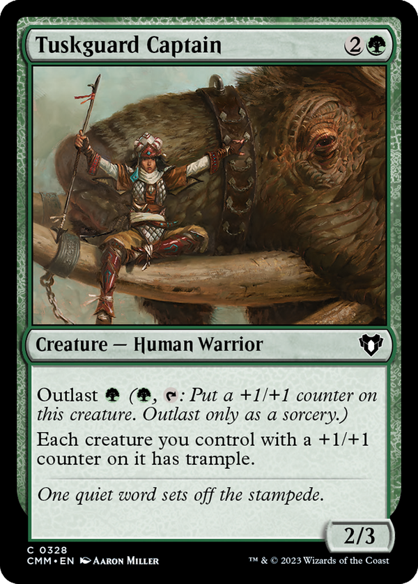 Tuskguard Captain (cmm)