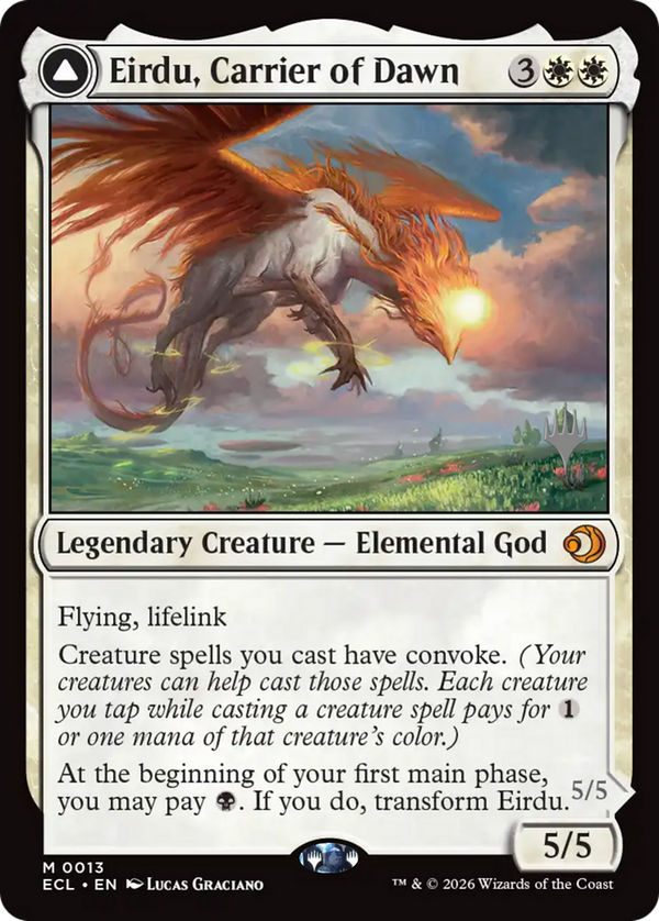Eirdu, Carrier of Dawn // Isilu, Carrier of Twilight (pecl)