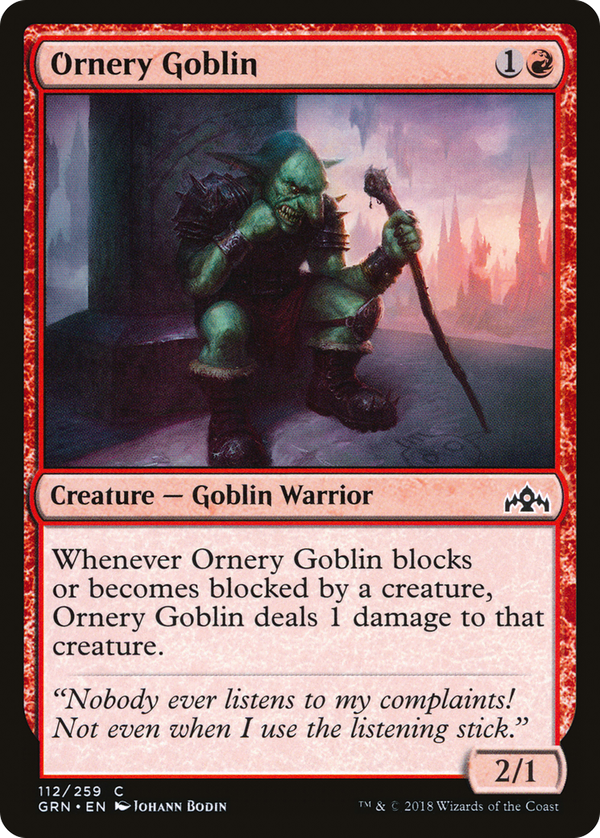 Ornery Goblin (grn)