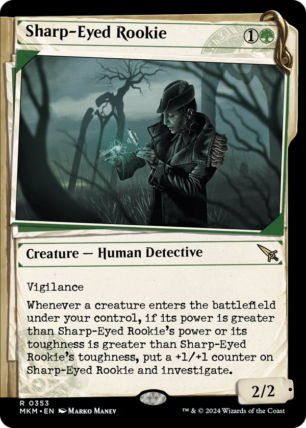 Sharp-Eyed Rookie (mkm)