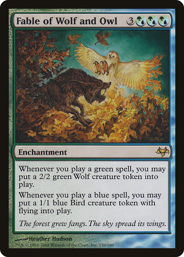 Fable of Wolf and Owl (eve)